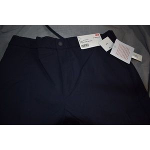 Uniqlo Blocktech Warm lined Navy Blue Pants